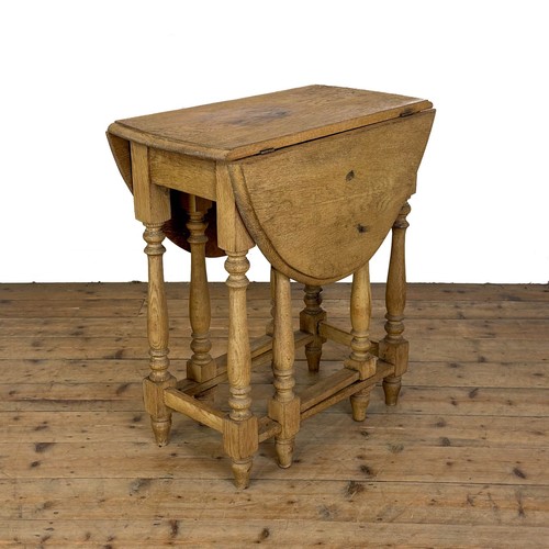 Antique stripped oak - stripped, gateleg