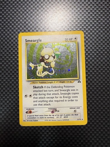 Smeargle neo discovery - smeargle,