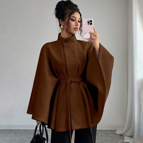 Women brown wool blend - women’s,