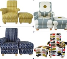 Orla Kiely Fabric Adult Chair