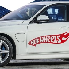Hot wheels car sticker many