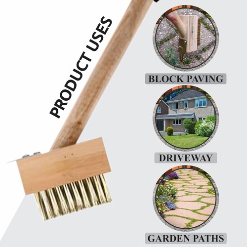 Wire brush patio cleaner - brush,