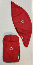 Bugaboo Cameleon Canvas Fabric - Hood & Apron - Red