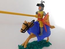 Timpo Jousting Knight On Horseback From The 1970s
