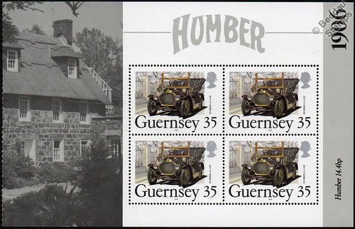 1906 humber car stamp - 1906,