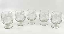 Set etched crystal - set, of