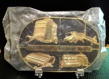 John Deere 1985 Belt Buckle Hay Forage Master Baler Mower Conditioner Harvester