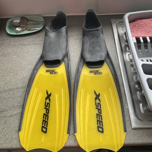 Seac sub xspeed flippers - flippers, size