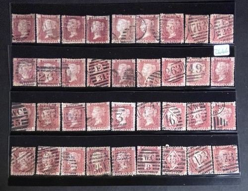 Sg43 penny red - 1d,