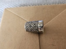 925 Silver Thimble Hallmarked
