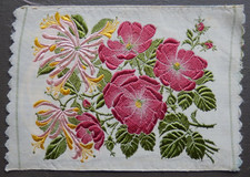 HONEYSUCKLE and RAMBLER ROSE