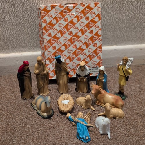 Christmas nativity set - christmas, 13