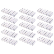 15x Clear Acrylic Stackable