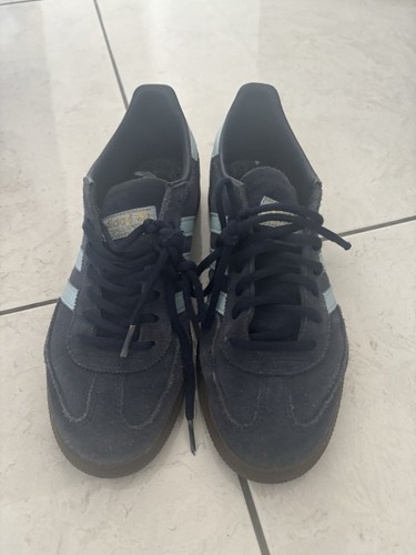 Navy blue adidas spezials - blue, men
