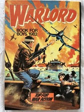 Warlord Book for Boys 1982