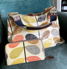 Orla Kiely Stem Design Shoulder Bag With Original Matching Purse, not attached