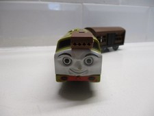 tomy trackmaster thomas the tank engine train diesel 10 and cattle truck