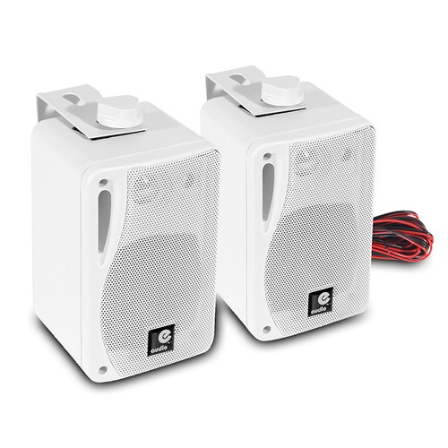 Audio b416 white 3 way - e-audio, 3"