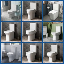 Bathroom Close Coupled Toilet