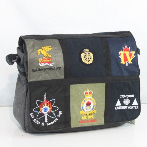 Upcycled raf shirt badges - t-shirt,