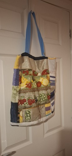 Handmade patchwork tote - handmade, bag