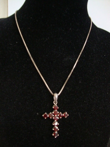 Antique genuine garnet 925 - genuine,