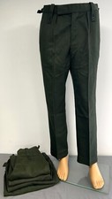 x5 British Green Barrack Dress Trousers Military Job Lot