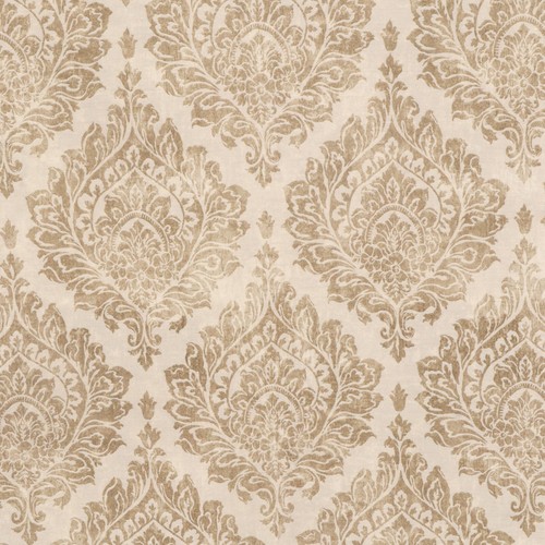 Serene damask gold - damask, fabric