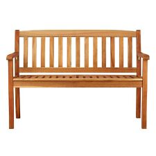 Acacia Wooden Garden Bench Hardwood Pre-Treated Water Resistant Furniture
