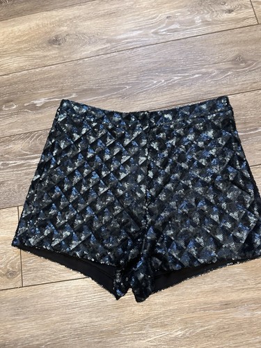 Topshop sequin shorts size - sequin, 2
