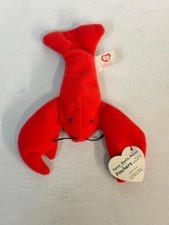 TY Teenie Beanie Baby Pinchers Lobster 1993 McDonald’s Exclusive 6” Plush