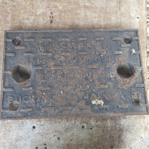 Cast iron manhole cover - iron,