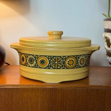 Kilncraft Bacchus Casserole Dish 1970, Floral, Retro, Mid Century Modern