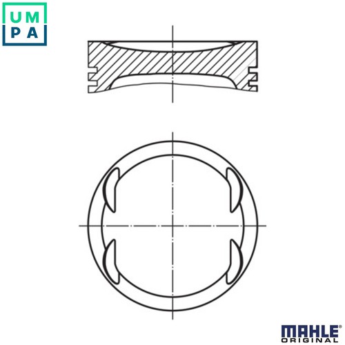 Piston 011 for c16xe - 69, 02