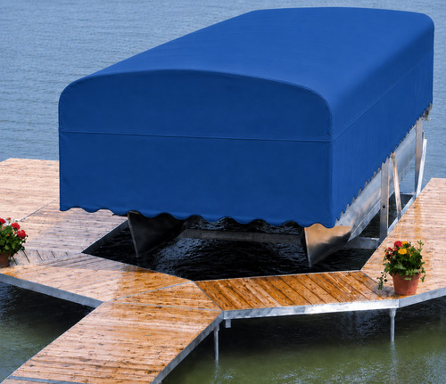 Port dock boat - port-, a