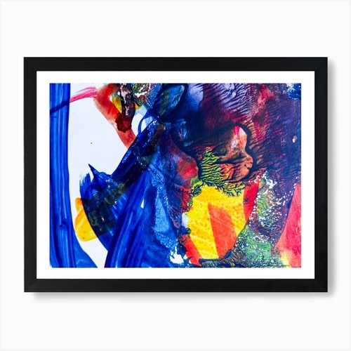 Abstract painting acrylic - painting,, on