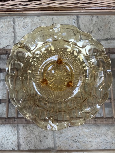 Unusual vintage amber glass - unusual,