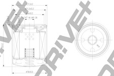 DR!VE+ L11.0019 Oil Filter
