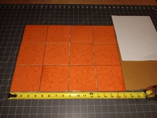 Lot of 12 pcs. IMPERIAL ORANGE
