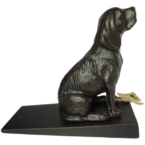 Antique black cast iron - cast, dog