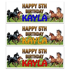 PERSONALISED HORSE BIRTHDAY