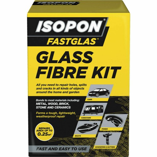 Isopon glass fibre kit - glass,