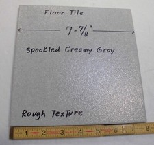 1 pc. Speckled Light Blue:  8" Ceramic Floor Tile by American Olean, Crystal