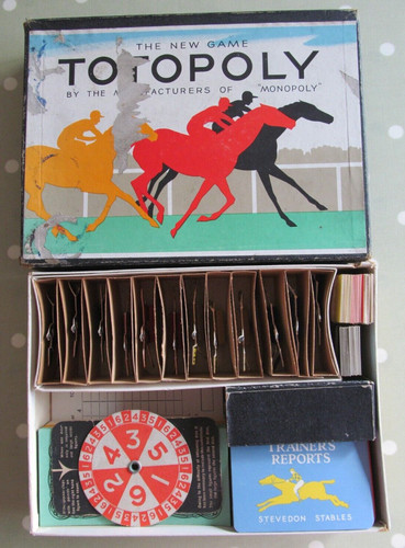 Vintage totopoly board - totopoly, game