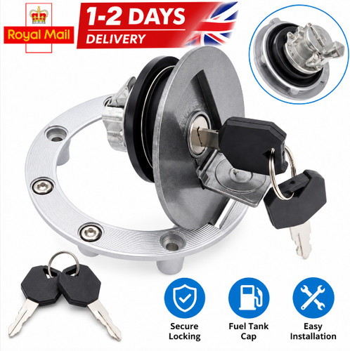 Steel motorbike oil tank cap - motorbike,