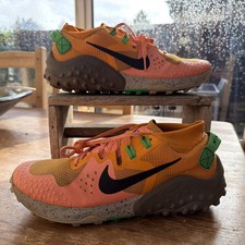 Nike Zoom Wildhorse 6 'Kumquat Pink' Trail Running Shoes UK Size 11
