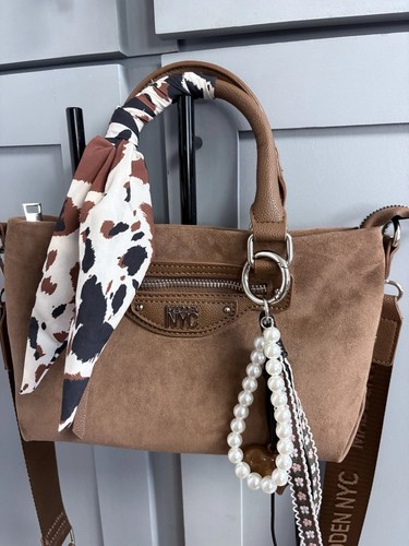 Madden nyc brown purse top - madden,