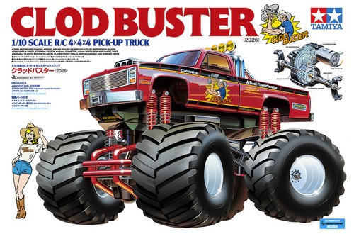 Tamiya 58762 clod buster - tamiya,