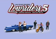 "LOWRIDERS #5" 6 PIECE DIECAST