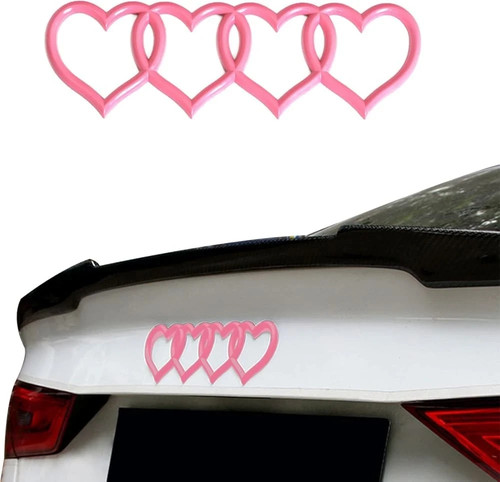 Pink love heart badge boot - love,